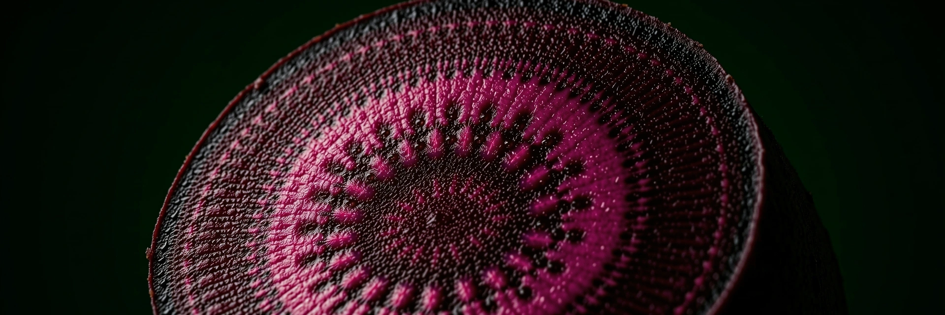 Botanical speciman of a beetroot